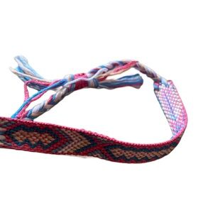 New pink friendship bracelet y2k style taylor swift